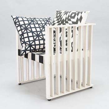 A KOLOMAN MOSER/JOSEF HOFFMANN, 'Purkersdorf' armchair from late 21th century for Wittmann.