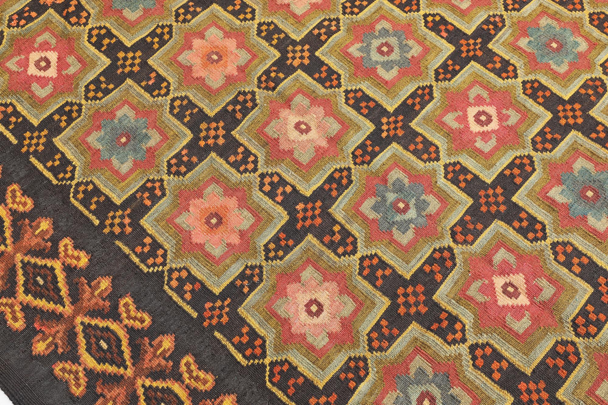 A Kilim rug, Moldova, approx. 252 x 186 cm.