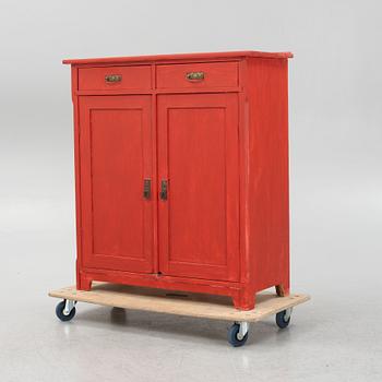 A painted sideboard, around 1900.
