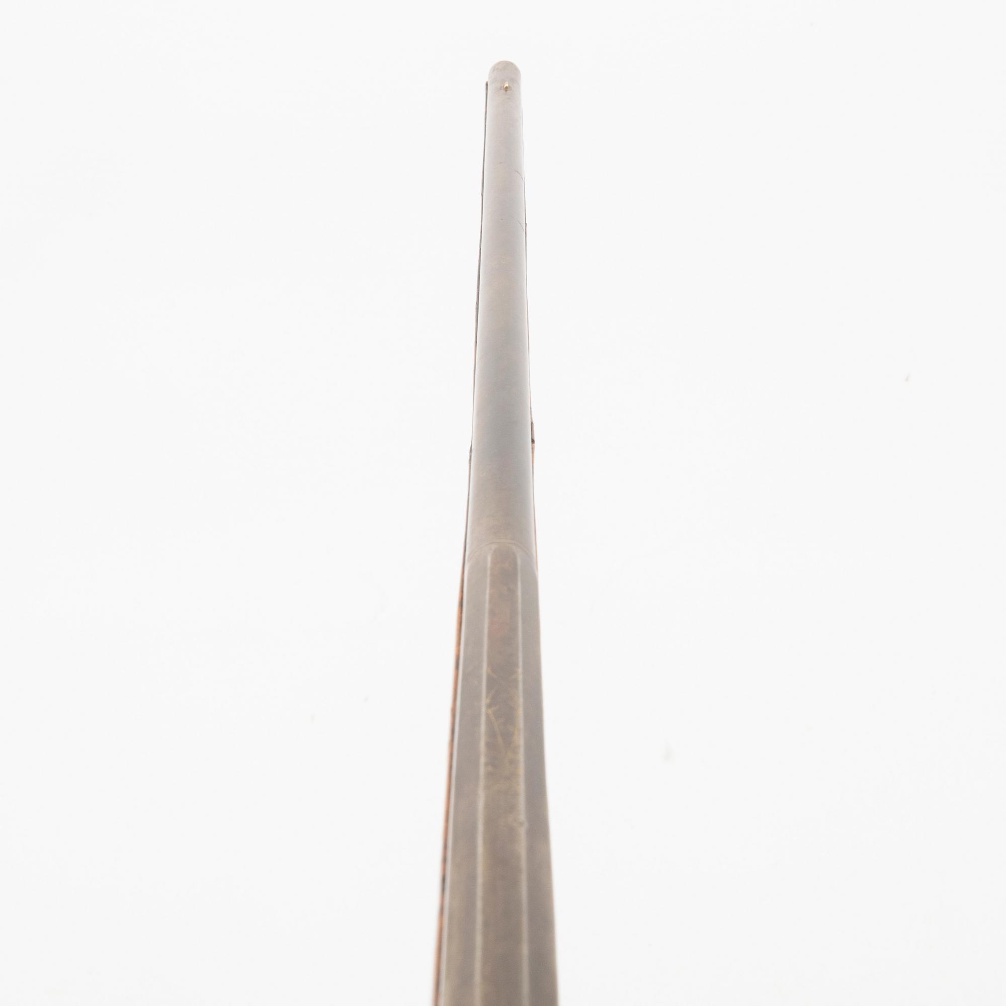 Percussion rifle, 19th century, likely Sweden.