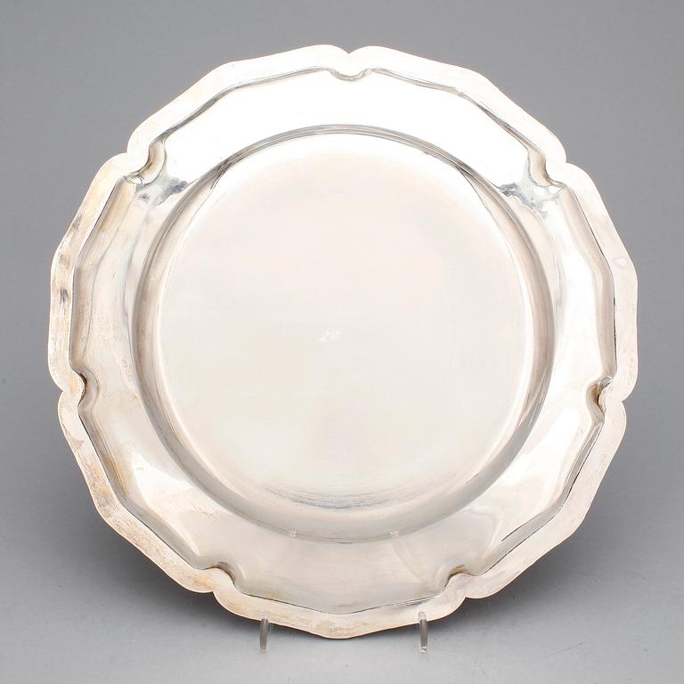 FAT, silver, KGMG-AB, Uppsala, 1929. Vikt 538 gram.