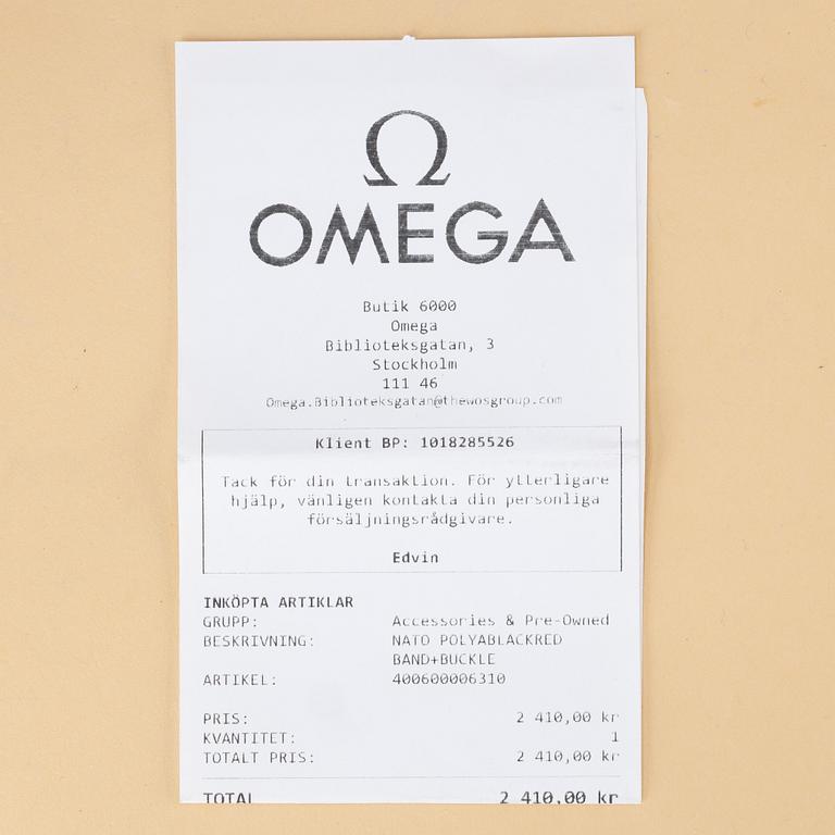 Omega, Speedmaster, Moonwatch, Professional, Racing, "TinTin", ca 2013.