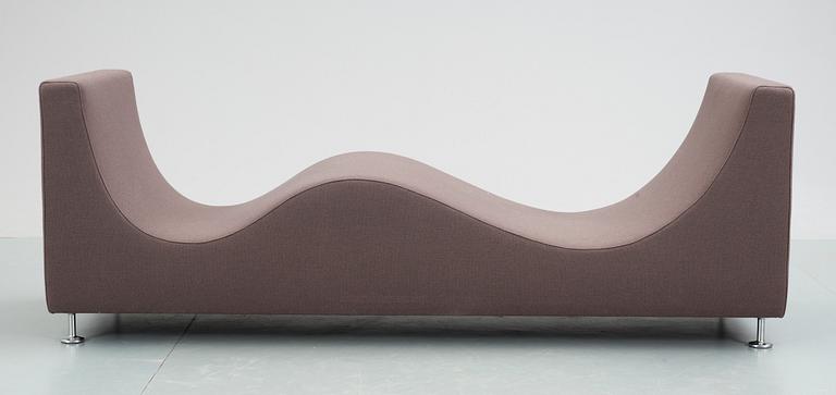 CHAISE LOUNGE/SOFFA, "Three de Luxe" Jasper Morrison, Cappellini, Italien.