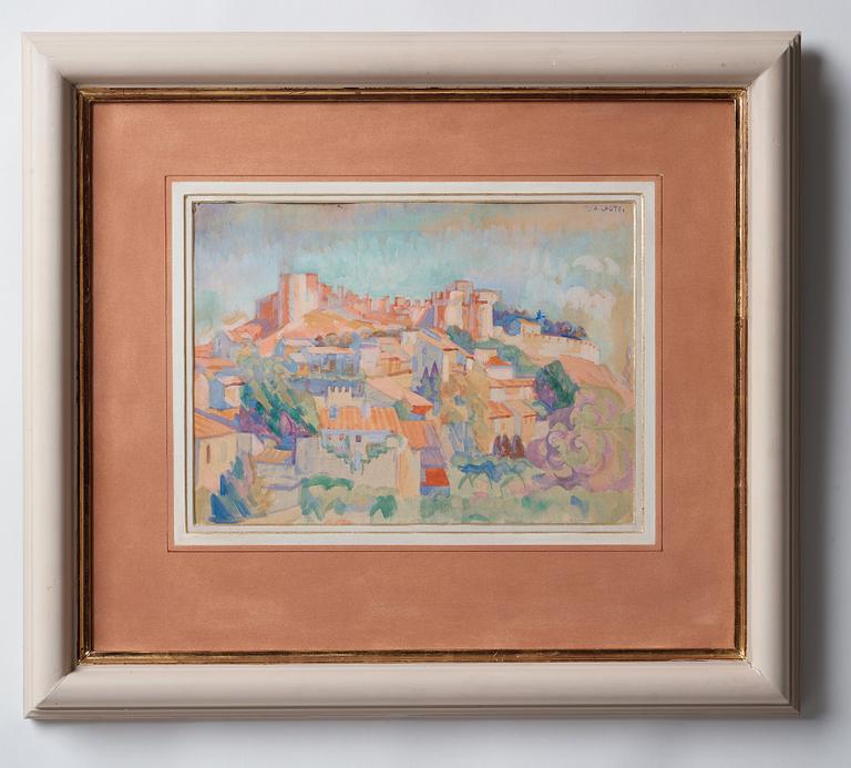 André Lhote, Vy över Les Baux-de-Provence.