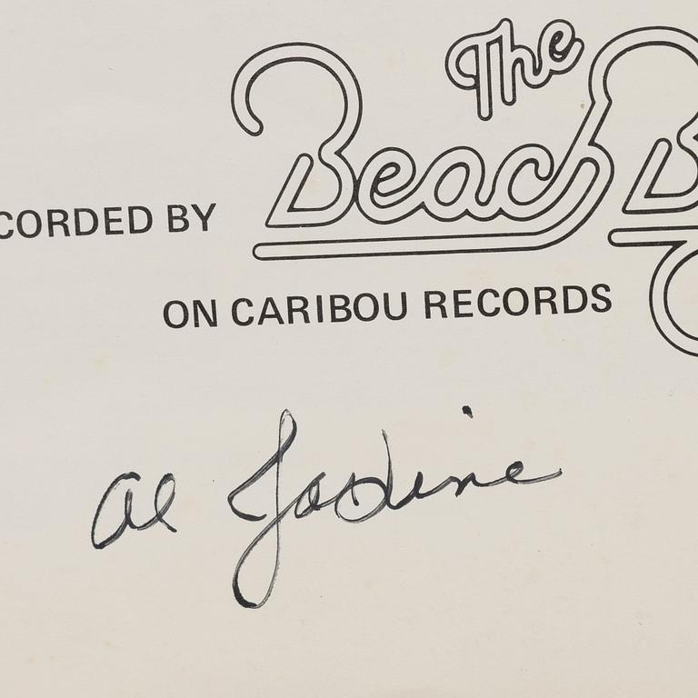 Beach Boys, "Here Comes The Night", signed sheet music, Almo Publications, USA.