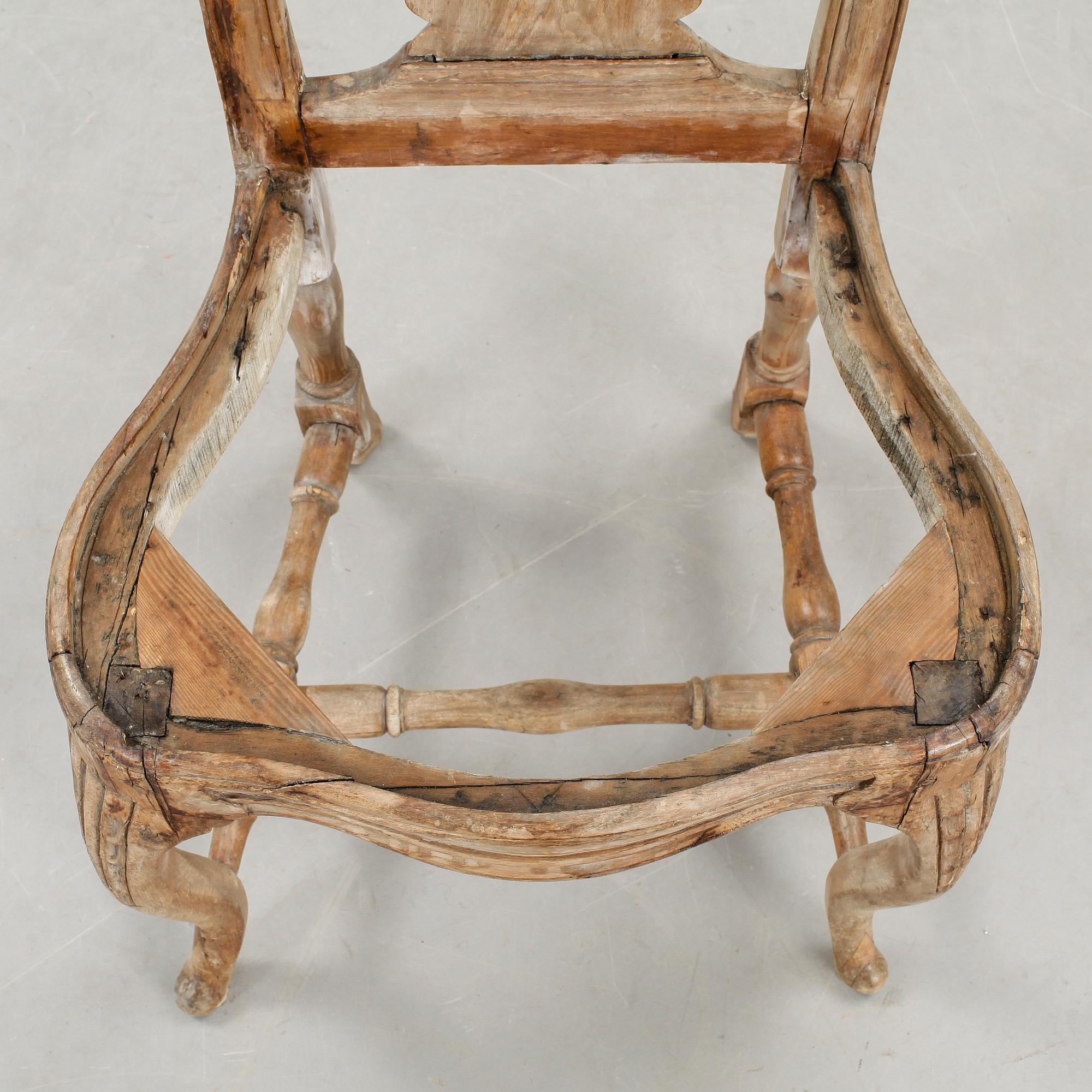 STOL, delvis rokoko, 1700-tal.