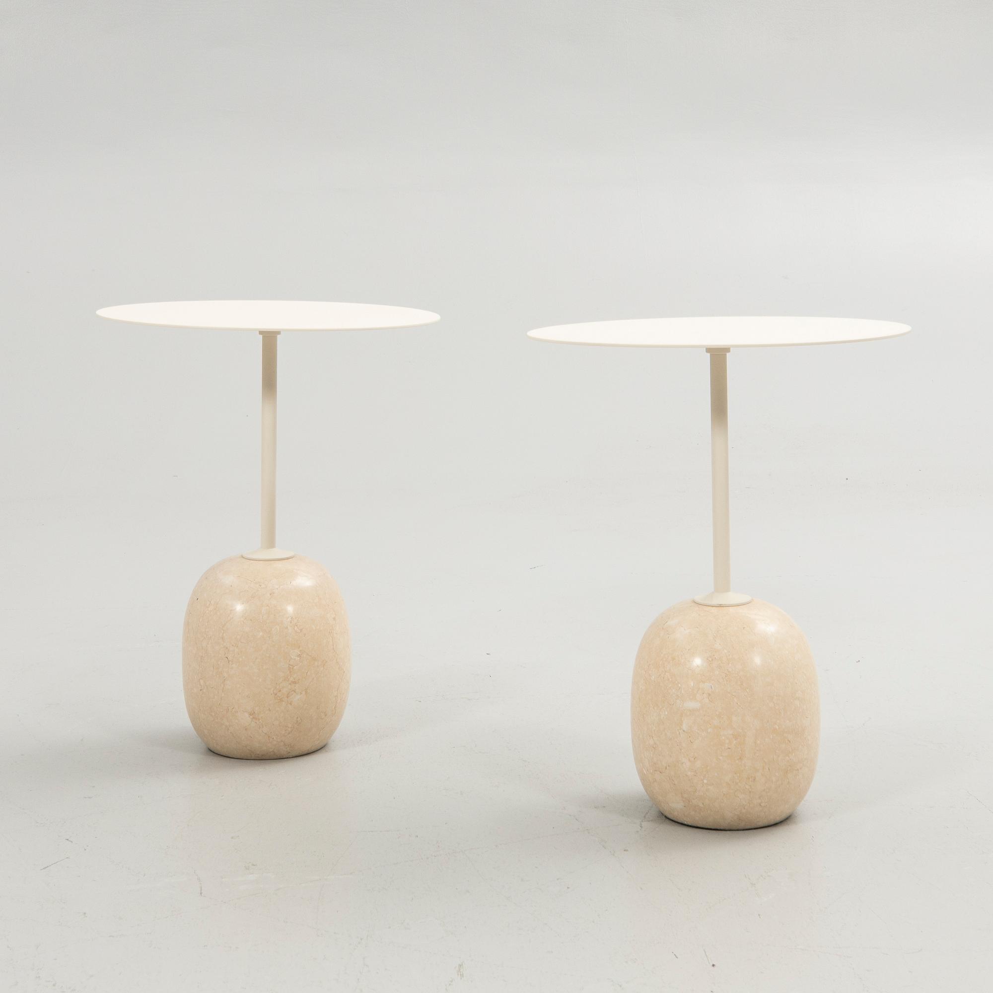Luca Nichetto, sidobord, ett par, "Lato L98", &Tradition.
