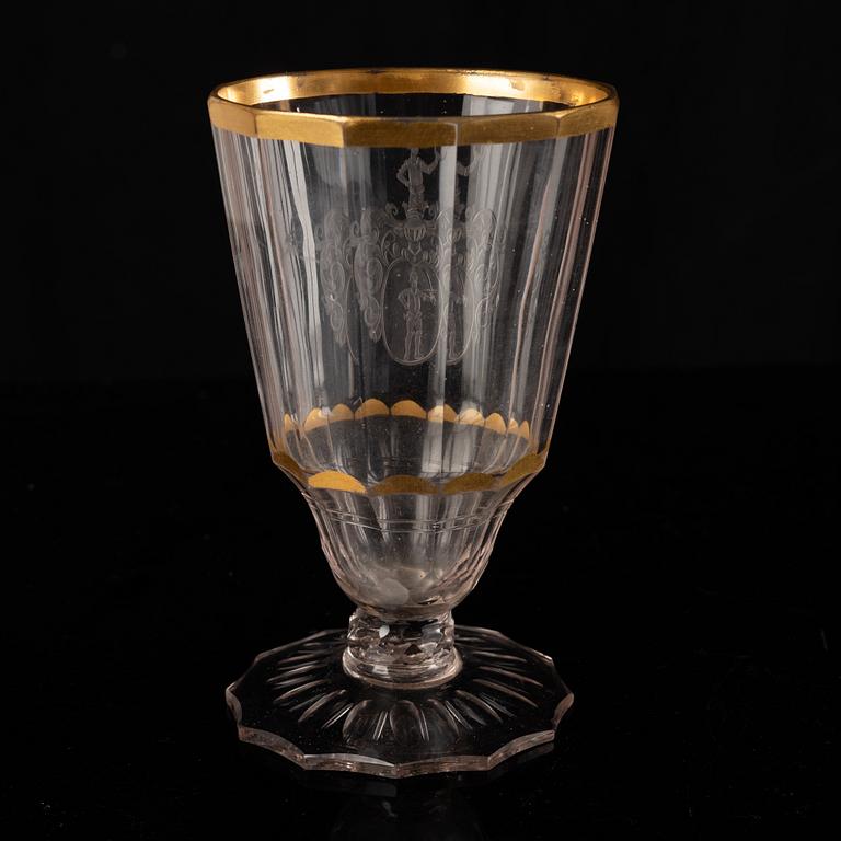 Glas, Tyskland, 1700-talets mitt, Rokoko.