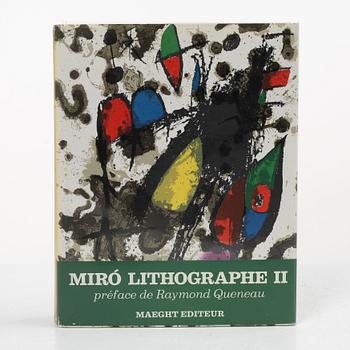 Joan Miró, bok, "Miró Lithographe II: 1953-1963", 1975.
