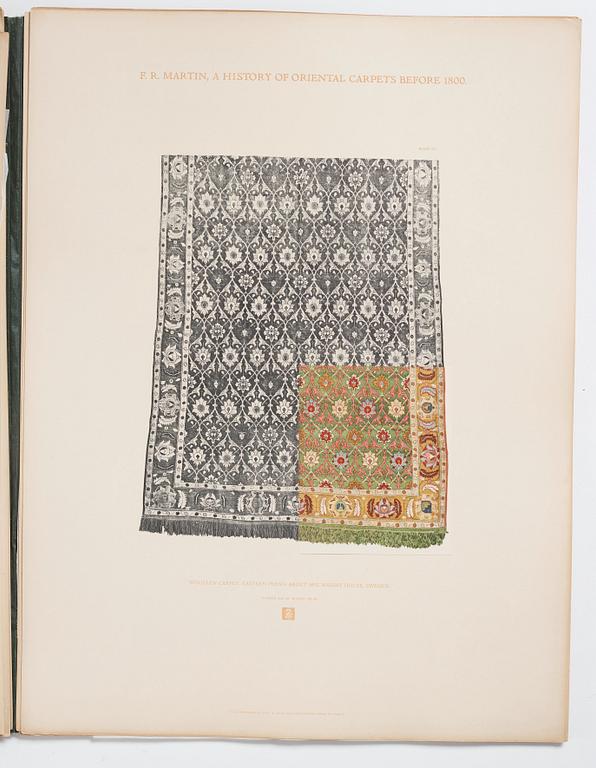 Fredrik Robert Martin: 'A History of Oriental Carpets before 1800,' Vienna, 1906.