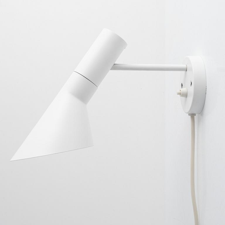 Arne Jacobsen, an 'AJ' wall lamp, Louis Poulsen, Denmark.