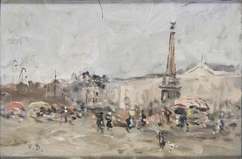 Helge Dahlman, Stadsvy (Salutorget).