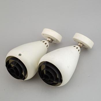 A pair of Asea wall lights, model 2625, second half of the 20th century.