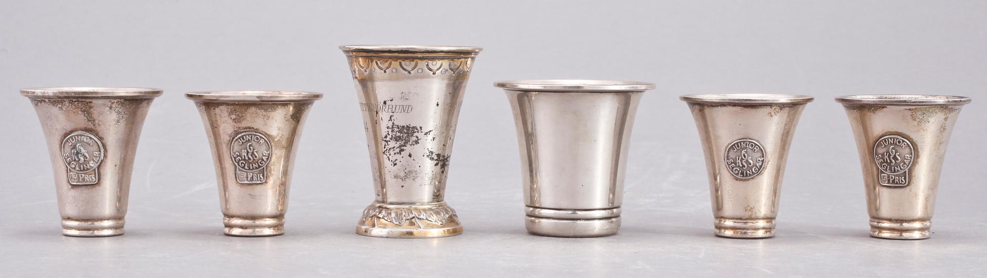 PARTI SILVER, 11 delar, 1900-tal. Vikt ca 332 gr.