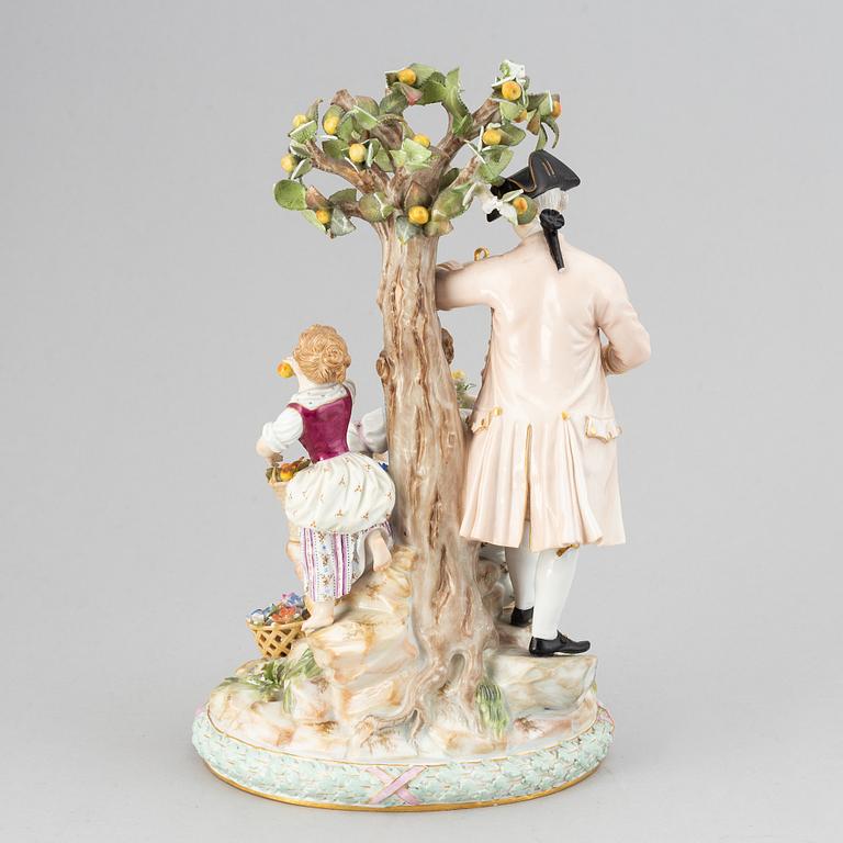 A Meissen porcelain figurine, second half of the 19th-century.