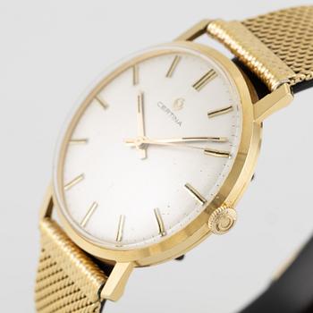 Certina, armbandsur, 34 mm.