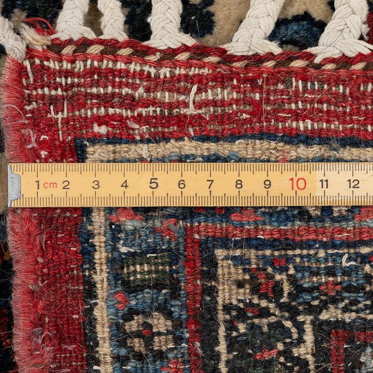 A semi-antique Bidjar carpet, West Persia, c. 204 x 130 cm.