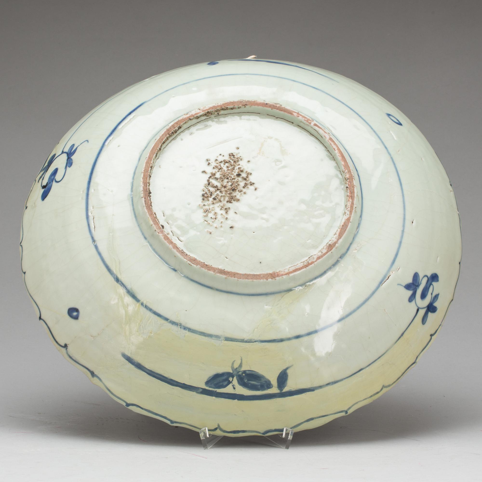 SKÅLFAT, porslin, kraakporslin, Kina, Mingdynastin, Wanli (1573-1619).