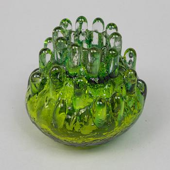 Göran Wärff, unik ljuslykta/skulptur, "Polar", Kosta.