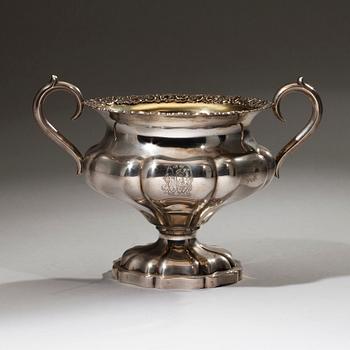KAFFESERVIS, 3 delar, silver, Uusi Kultaseppä ab, Helsingfors 1929. Vikt 1495,7 g.