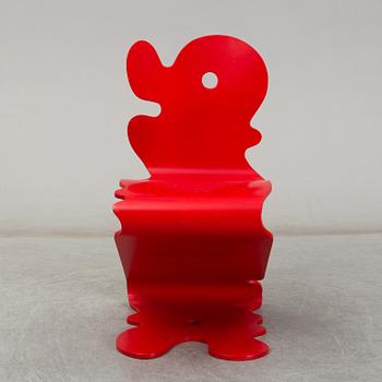 A 'Pantonic 5020' chair by Verner Panton, designed in 1992.