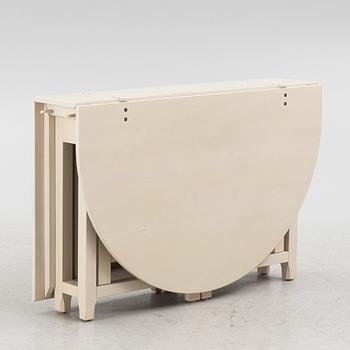 A 'Bergslagen' gate-leg table from IKEA's 18th-Century series, late 20th Century.