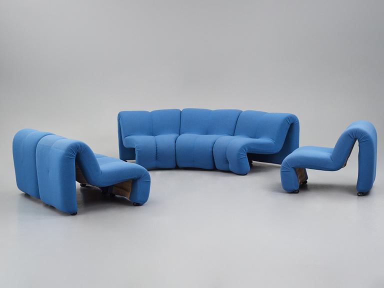 Jan Ekselius, modulsoffa, "Etcetera Modul", J.O. Carlssons Möbel AB, Vetlanda 1960-70-tal.