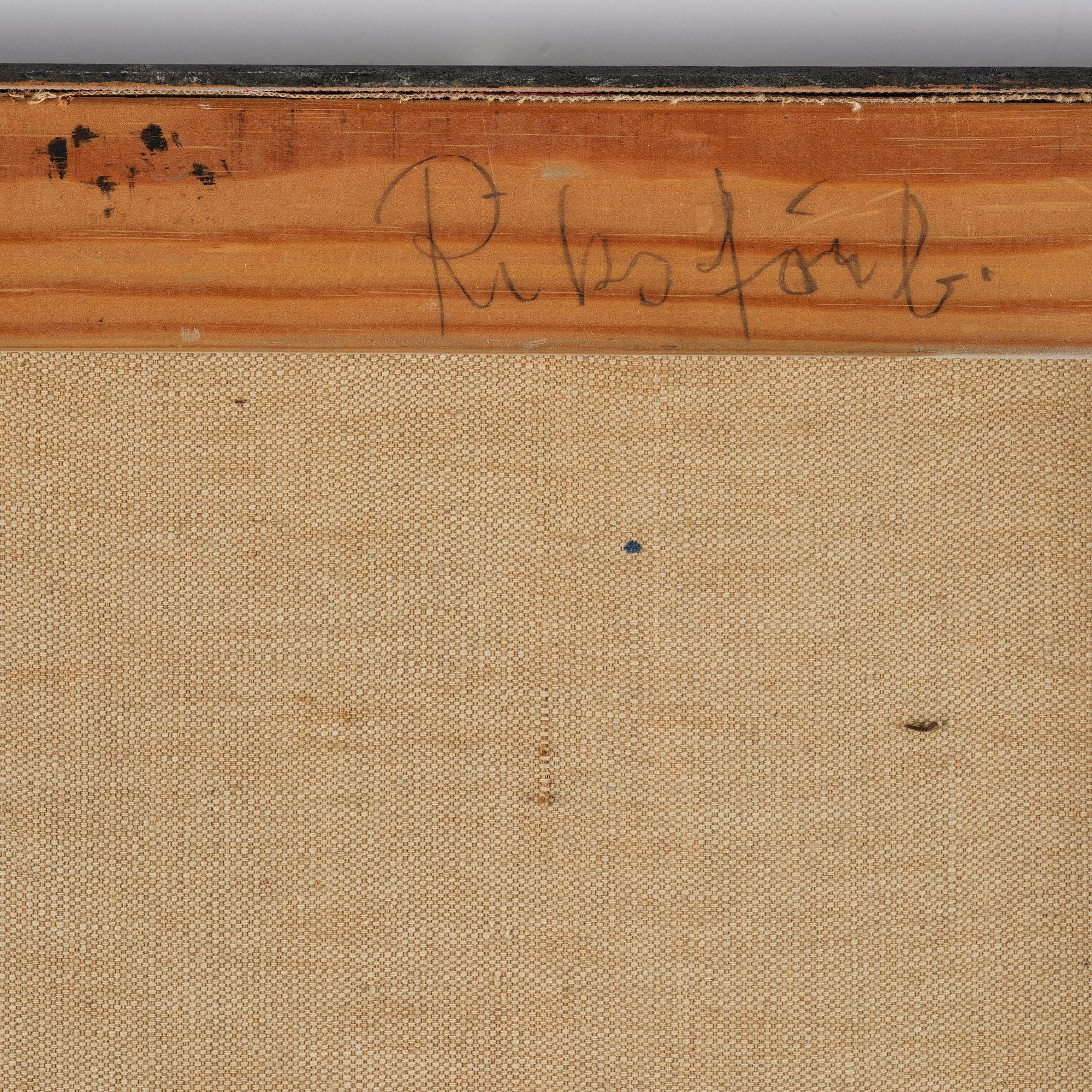 Gösta Werner, "Blå plan".