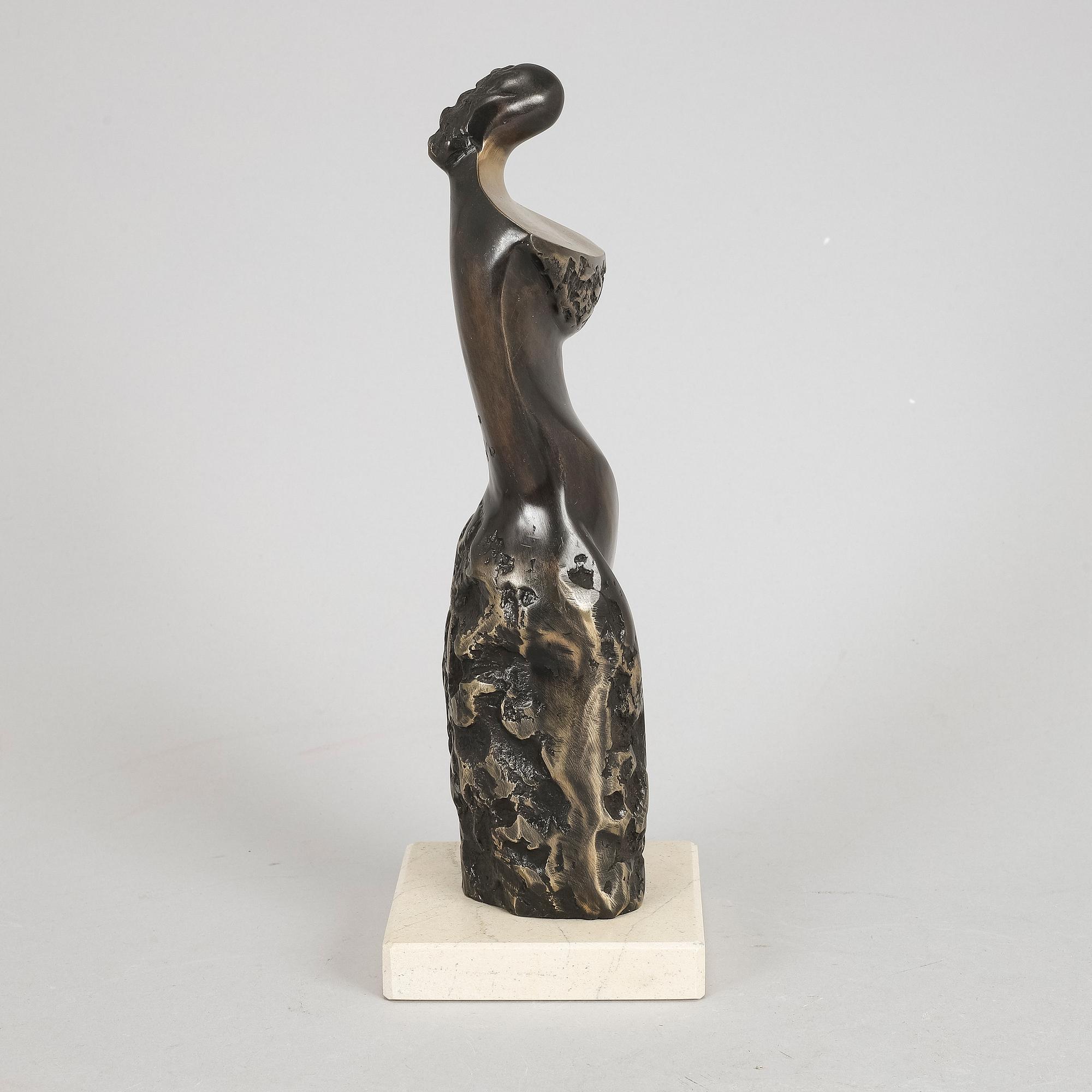 STAN WYS, bronze sculpture, dated 1999.