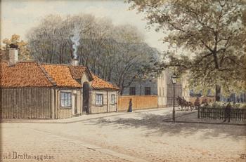 Fredrik Isberg, "vid Drottninggatan".