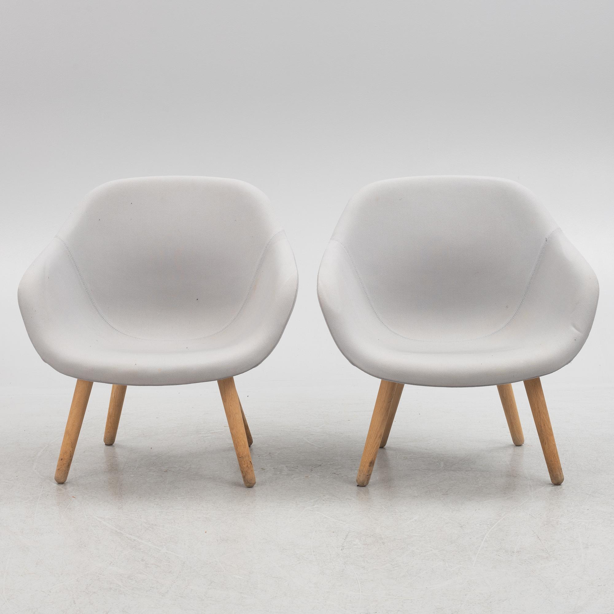 Hee Welling, a pair of "About a lounge" chairs, HAY,.