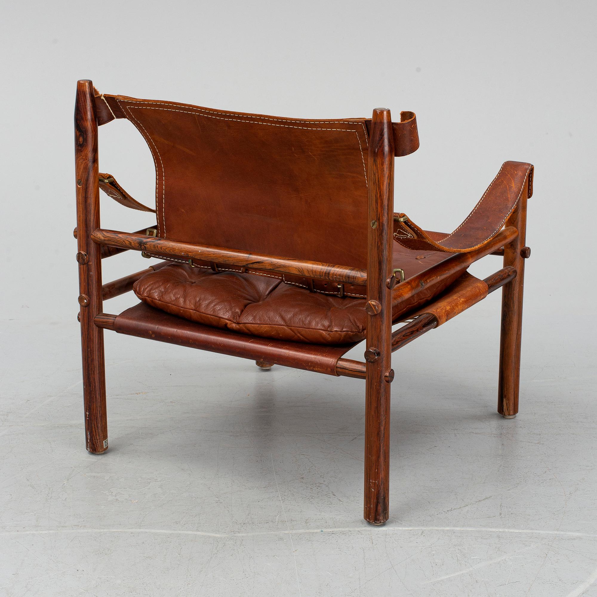ARNE NORELL, a rosewood 'Sirocco' easy chair from Norell Möbel.