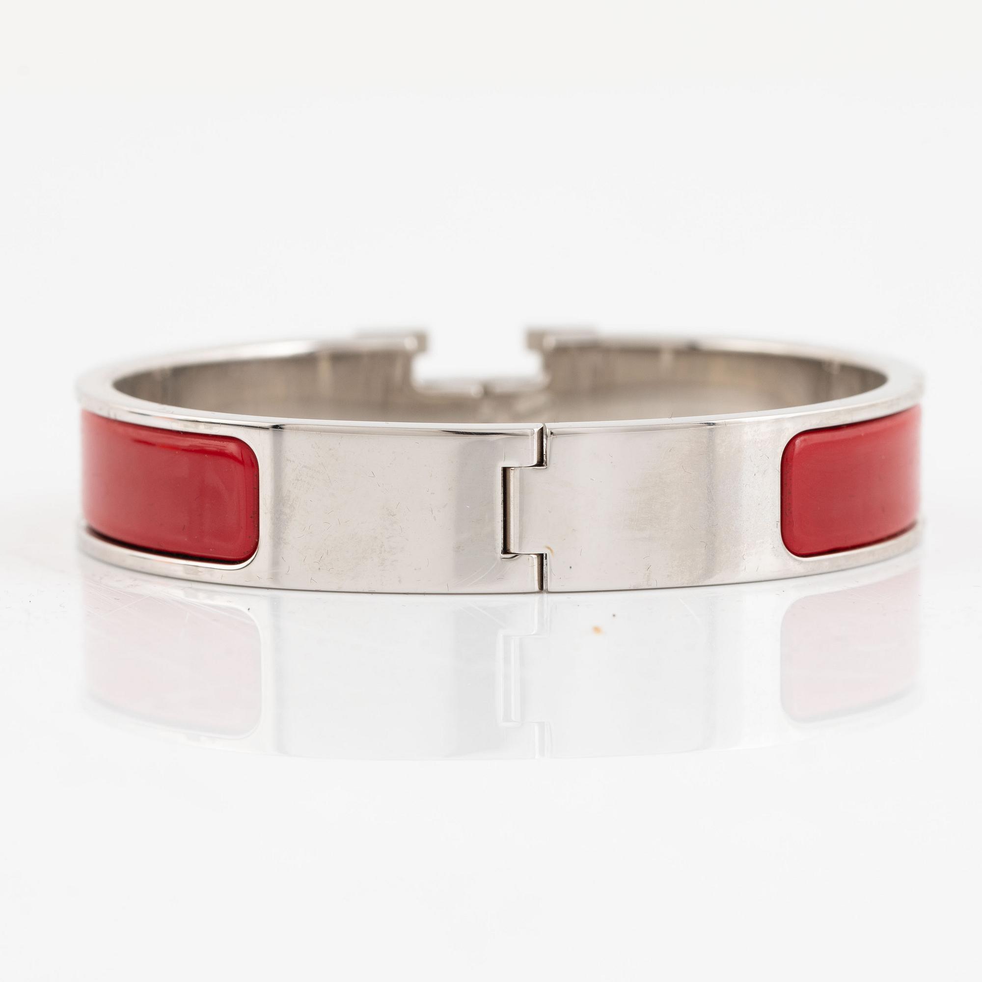 Hermès, "Clic H" PM bracelet.