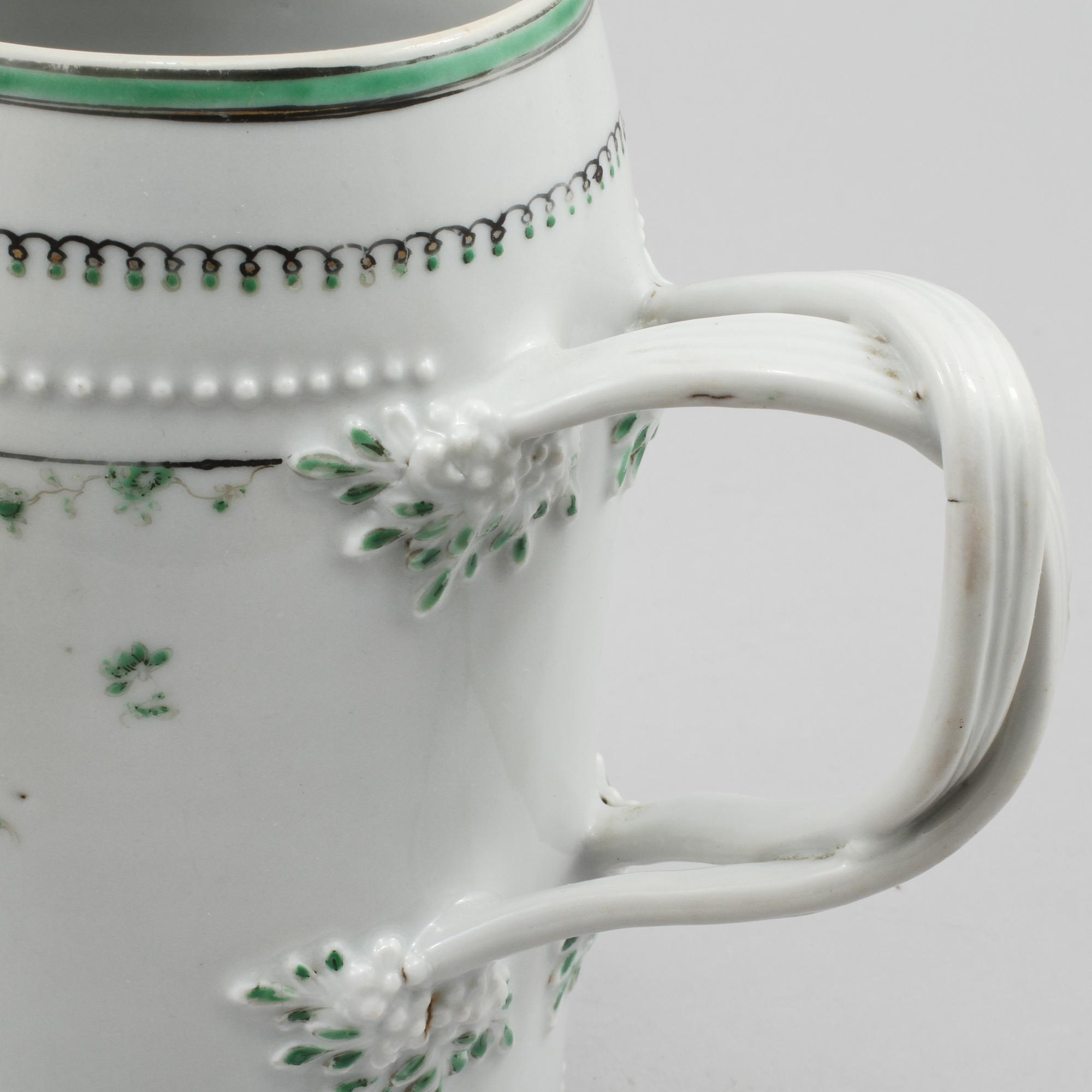 MUGG, porslin, Kina, 1700-tal.