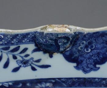 STEKFAT, porslin, Kina, 1700-tal.