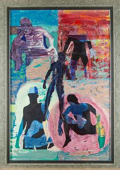 SAMI RINNE, olja på skiva, signerad och daterad 08.