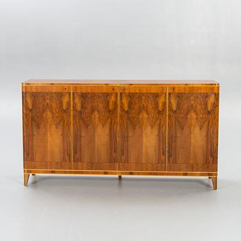 A 1940/50s walnut sideboard, Swedish Modern.