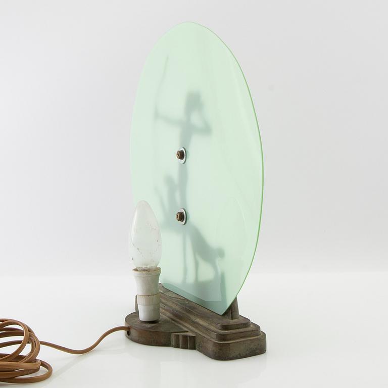 Table lamp Art Deco, first half of the 20th century.