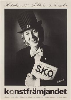 STURE JOHANNESSON, efter, affischer, 2 st, S.K.O för konstfrämjandet. 1900-tal.