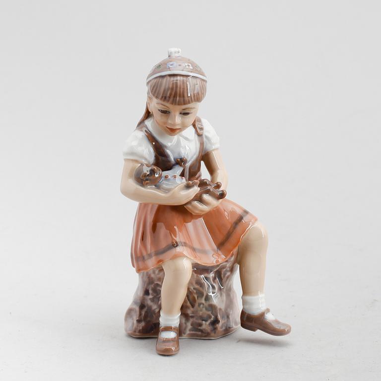 FIGUR, porslin, Dahl Jensen, Danmark.