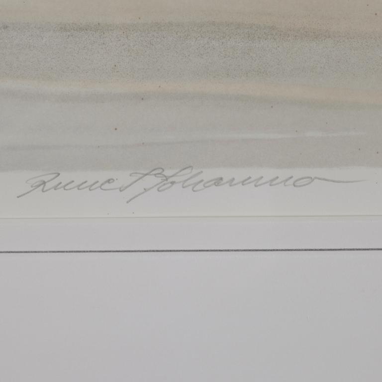 RUNE JOHANSSON, färglitografi, signerad och numrerad 322/450.