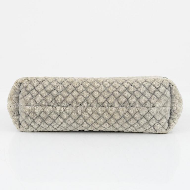 Bottega Veneta, 'Olimpia' quilted velvet shoulder bag.