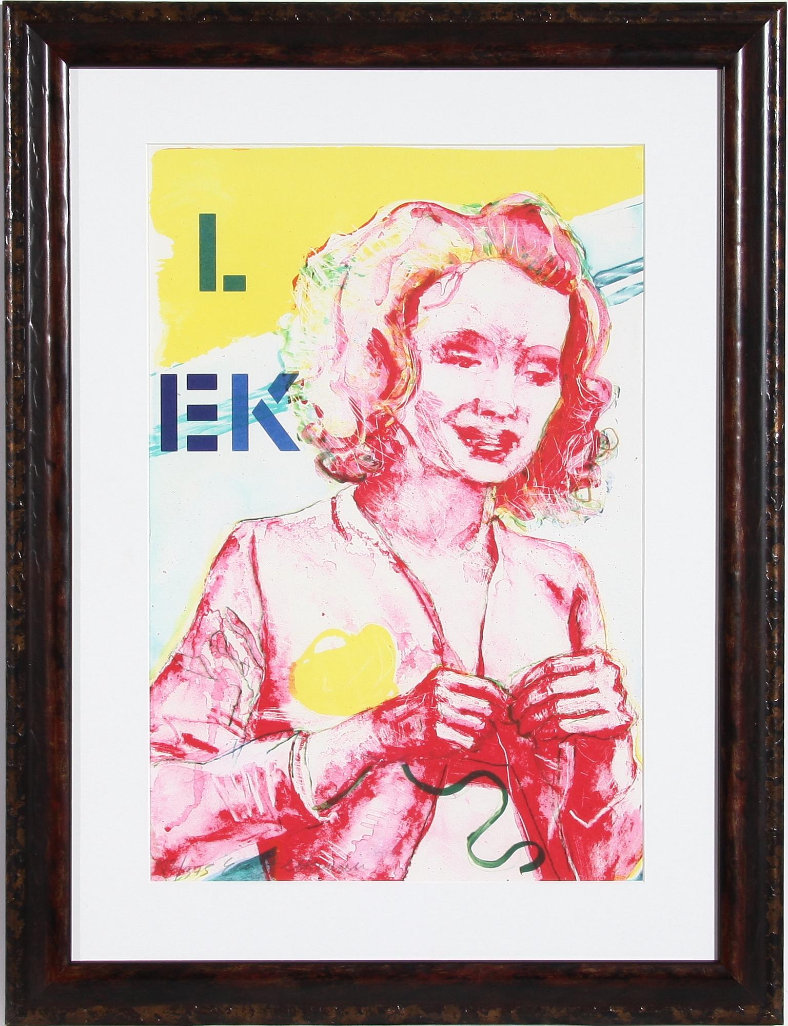EVA ZETTERVALL, färglitografier, 4 st sign o numr 132/375.