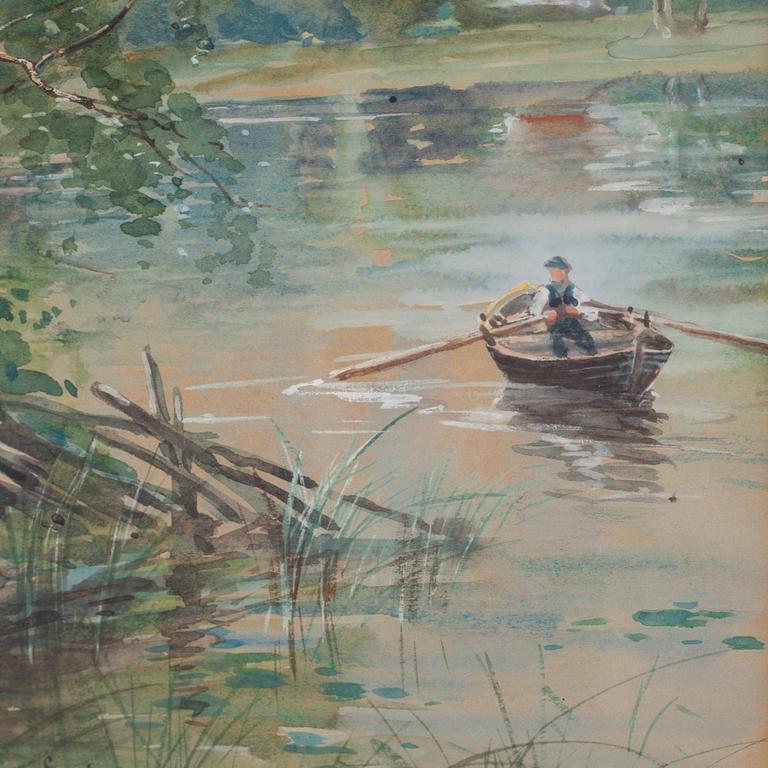 ANNA GARDELL-ERICSON, water colors, signerad.