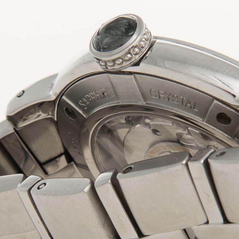 RANNEKELLO, miesten, Raymond Weil Parcifal, teräs, automaatti. Takuukortti, 2006.