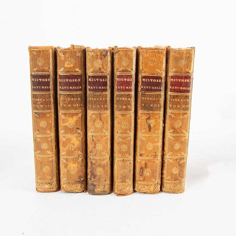 Georges-Louis Leclerc, Comte de Buffon, 'Histoire naturelle des oiseaux' 18 vol Paris 1770 - 1785.