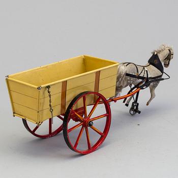 a horsedrawn carriage, probably Lutz Germany 1890-1900.