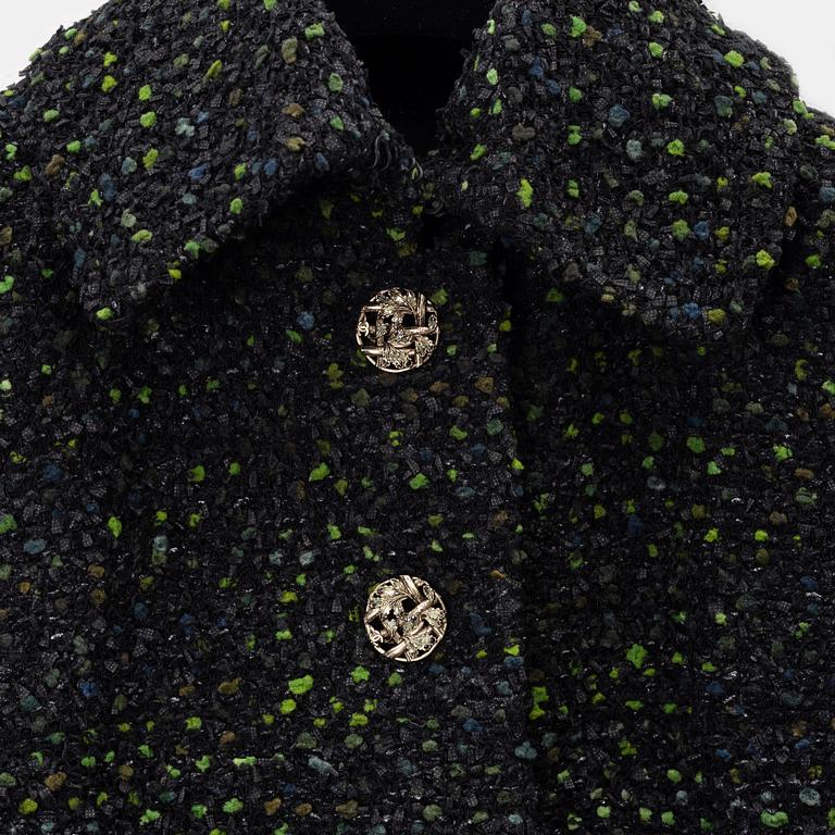 Chanel, kappa, "Fantasy Tweed", storlek 34.