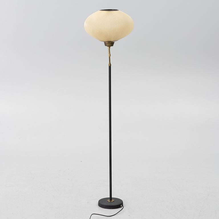 A floor lamp, 1950s.