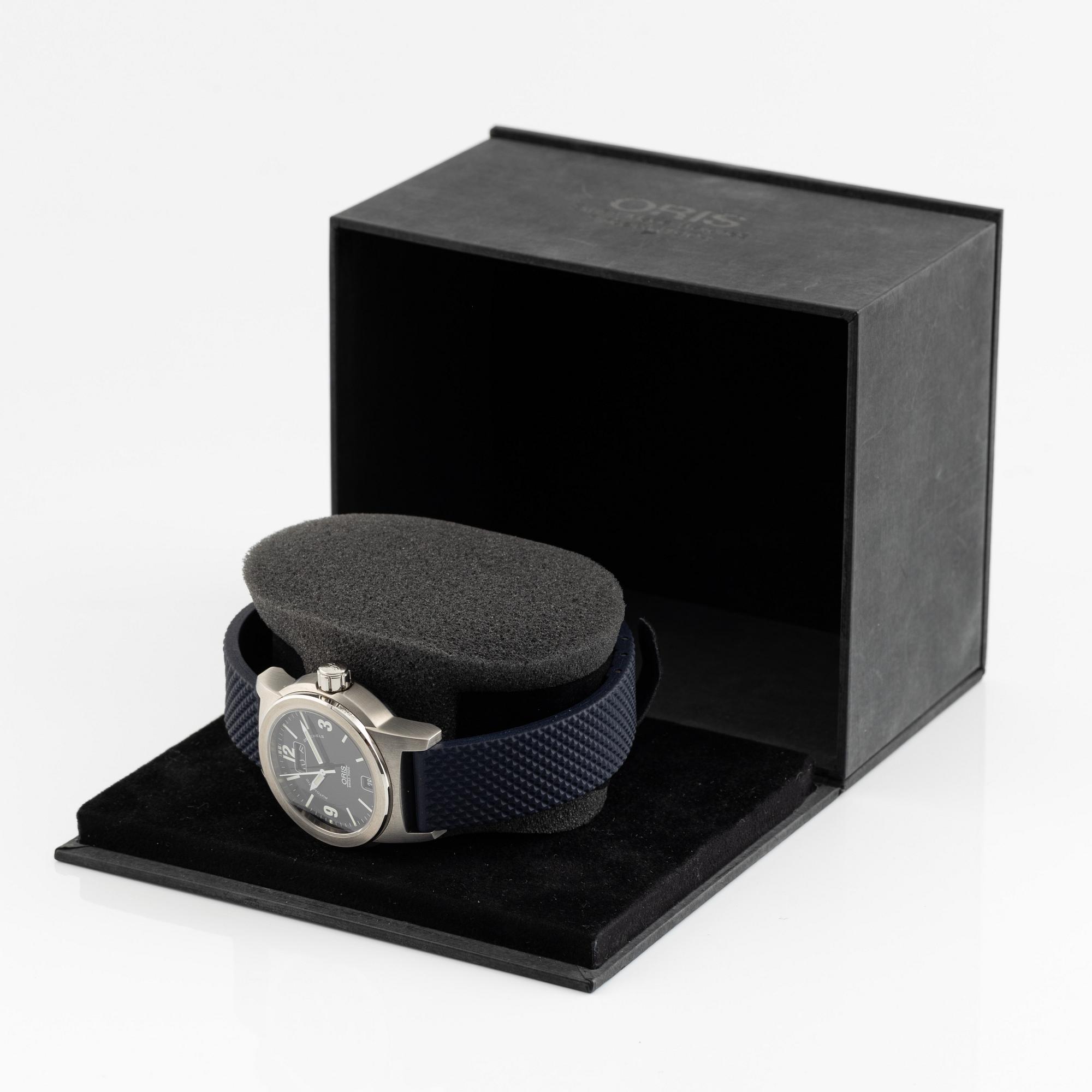 Oris, Big Crown, Day-Date, armbandsur, 35 mm.